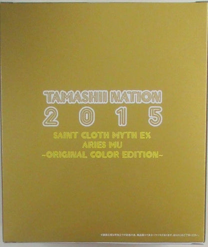 BANDAI Saint Cloth Myth EX Aries ・ Mu Original Color Edition
