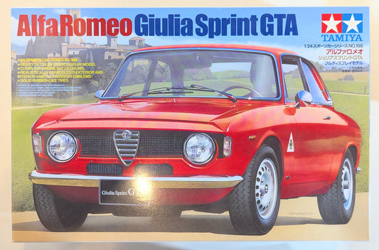 Tamiya 1/24 Sports Car Series No. 188 Alfa Romeo Giulia Sprint GTA 24188