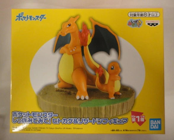 Banpresto Tail Mite! Pokemon Charmander and Charizard figure