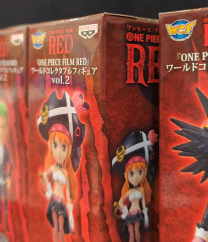Bandai Spirits WCF One Piece ONE PIECE FILM RED vol.2 Complete 5 Piece Set