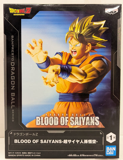 Bandai Spirits BLOOD OF SAIYANS Dragon Ball Z Super Saiyan Son Goku