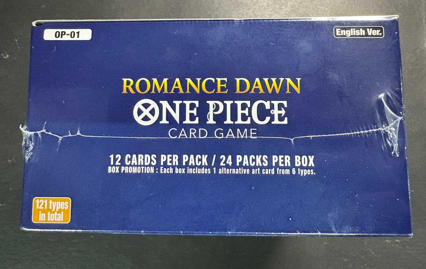 Booster pack ROMANCE DAWN (English version/first edition/blue bottom) [Unopened BOX] {-}