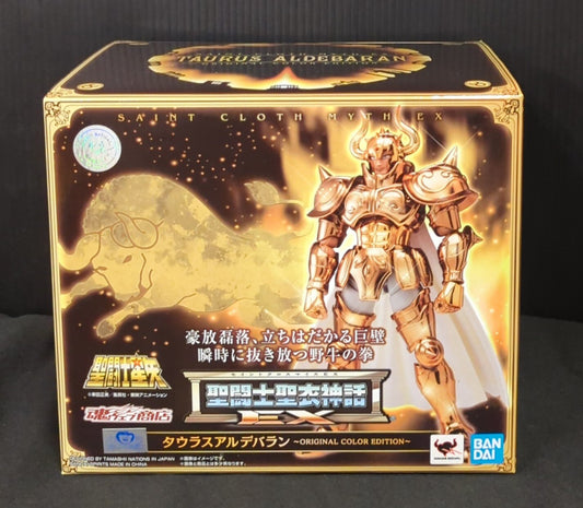 Bandai Saint Seiya Myth Cloth EX Masami Kurumada Taurus Aldebaran ORIGINAL COLOR EDITION
