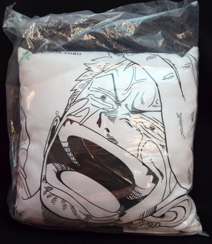 Banpresto - Cuscino commemorativo Ichiban Kuji b One Piece History of Zoro Special Edition D-Prize