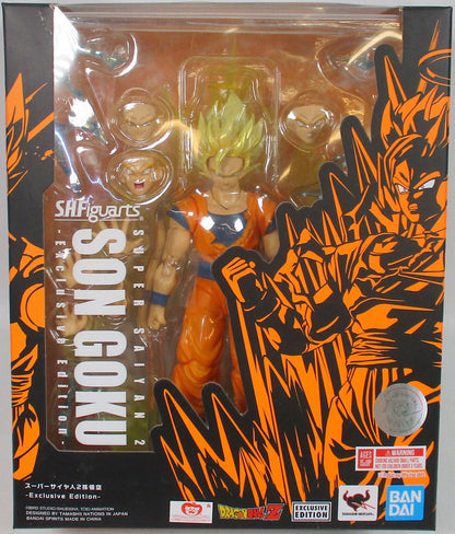 Bandai SH Figuarts Dragon Ball Z Super-Saiyan 2 Son Goku / Exclusive Edition