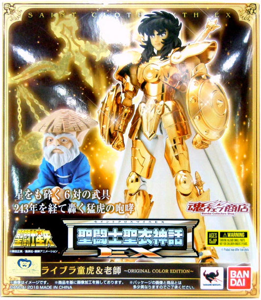 Bandai Saint Seiya Myth Cloth EX Masami Kurumada Libra Dohko and Roshi (Old Master)/ORIGINAL COLOR EDITION OCE