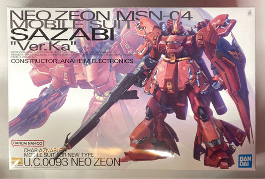 Bandai Spirits MG Mobile Suit Gundam: Char's Counterattack Sazabi ver.Ka/Bandai Namco version