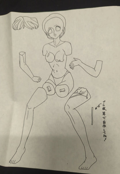 Okayama Figure Engineering 1/6 Scale Resin Cast Kit Nakamura KUMI "Memories 16 Years Old" Type I