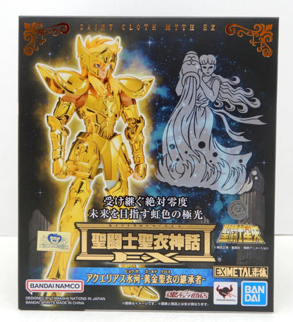 Bandai Spirits Saint Seiya Myth Cloth EX Masami Kurumada Aquarius Hyouga - Successor of the Gold Cloth -