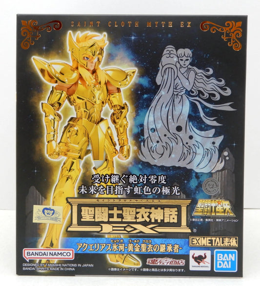 Bandai Spirits Saint Seiya Myth Cloth EX Masami Kurumada Aquarius Hyouga - Successor of the Gold Cloth -