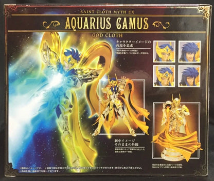 Bandai Saint Seiya Myth Cloth EX Masami Kurumada Aquarius Camus (God Cloth) / God Cross No copyright sticker