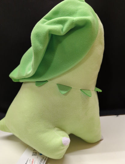 Bandai Spirits Mechamofugutto Cheeky Plush Stuffed Toy Pokemon Chikorita