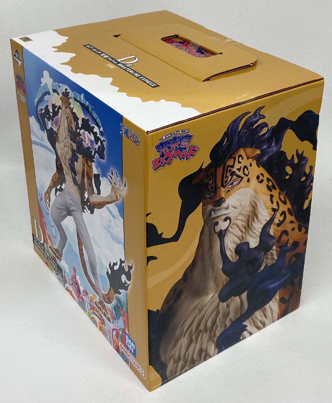 Bandai Spirits Ichiban Kuji One Piece Future Island Egg head D-Prize Rob Lucci Awakening Form MASTERLISE EXPIECE