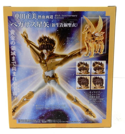 Bandai - Saint Seiya Myth Cloth EX Pegasus Seiya Reborn Bronze Cloth Masami Kurumada hot-blooded picture road 40Th Anniversary Edition