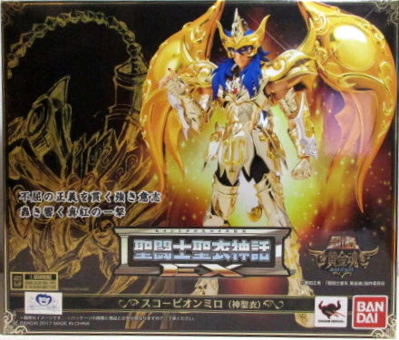 Bandai Saint Seiya Myth Cloth EX Scorpion Milo (God Cloth)