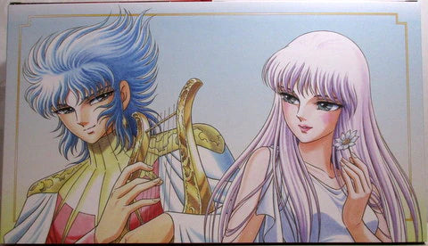 Bandai Saint Seiya Myth Cloth Masami Kurumada Sun God Abel and Goddess Athena Legend of Crimson Youth Memorial Set