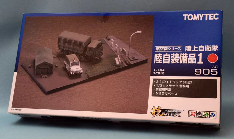 Tomytec 1/144 GiMIX Aircraft series Ground Self-Defense Force Equipment set Ground Self-Defense Force AC904