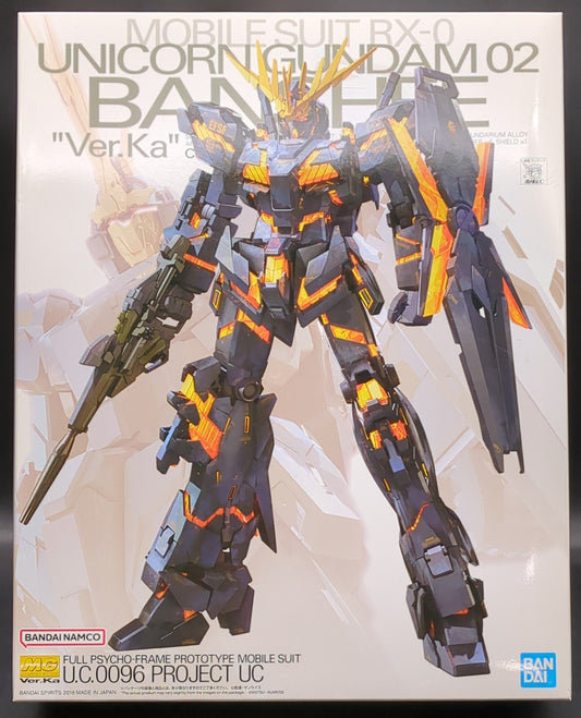 BANDAISPIRITS MG 1/100 Bandai Namco Unicorn Gundam 2nd Unit Banshee Ver.Ka