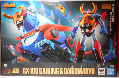 Bandai Soul of Chogokin Gaiking and Daiku Maryu With First Edition Bonus Item GX100