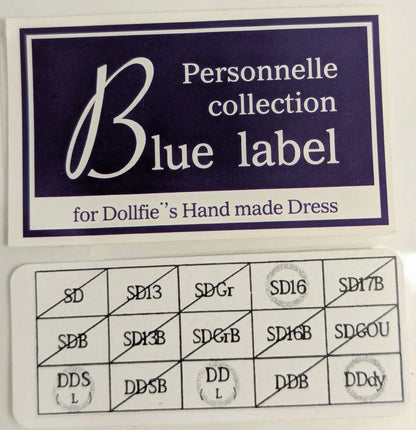 Volks - Collezione La Parsonal - Set intero Blue Label Folklore Taglia: SD16/DDS(L)/DD(L)/DDdy