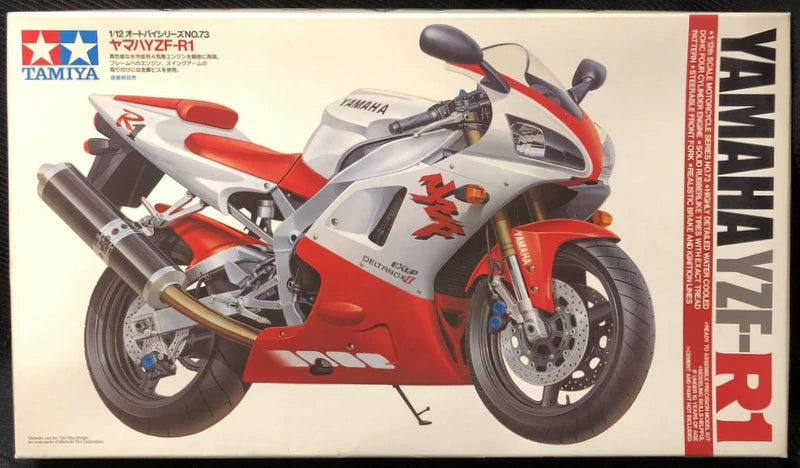 Tamiya 1/12 Motorcycle series Yamaha YZF-R1 73