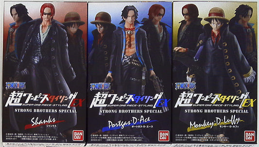 Bandai Strong Brothers SP Super One Piece-Styling EX Complete 3 Type Set