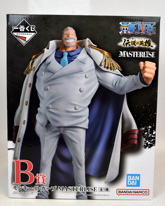 Bandai Spirits Ichiban Kuji One Piece Legendary Hero B-Prize Monkey D Garp MASTERLISE