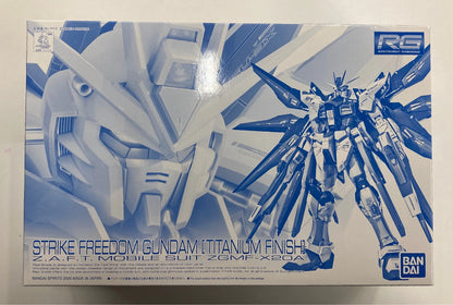 BANDAI SPIRITS RG 1/144 Bandai Spirits Strike Freedom Gundam Titanium Finish