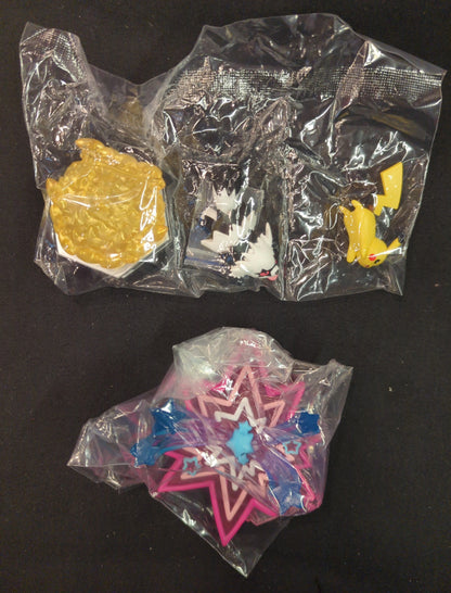 Re-Ment Pokemon Neon Party Pocket Monsters Pikachu and Galarian Zigzagoon 1