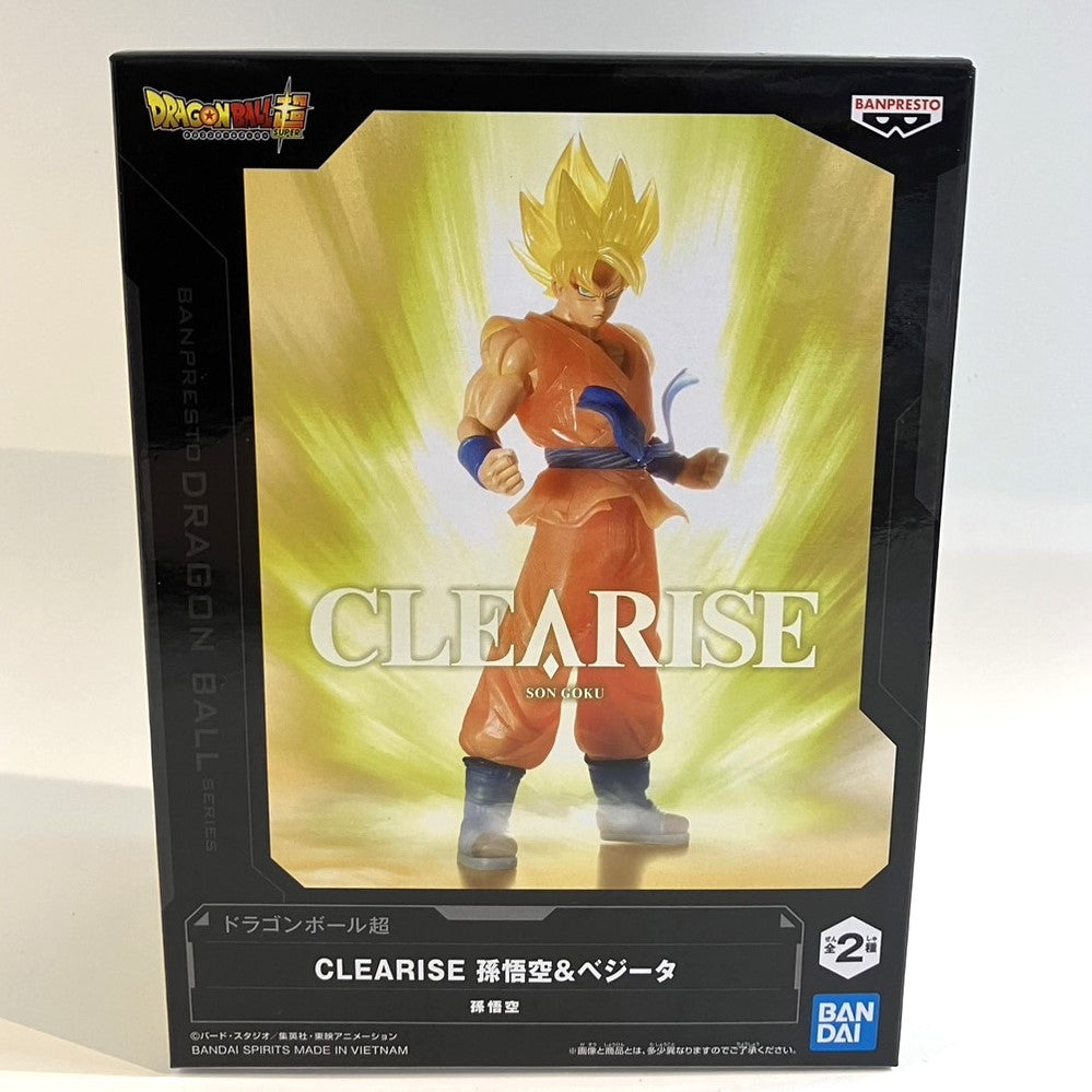 ドラゴンボール超 CLEARISE 孫悟空&amp;ベジータ A 孫悟空