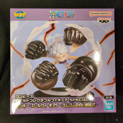 BANDAI SPIRITS WCF One Piece SPECIAL Monkey D Luffy 5 Gomu Gomu no Shiroi gun