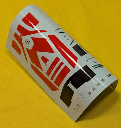 TAMEO Kits 1/43 Metal Kit McLaren MP4/7 Honda United Kingdom GP 1992 G. Gerger/A. Senna TMK158 TMK158