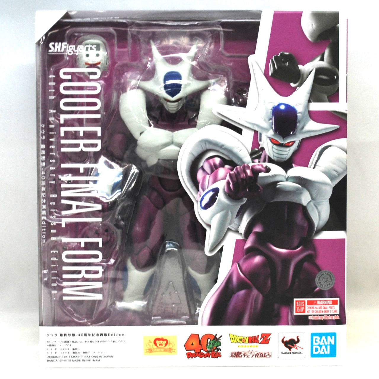 S.H.Figuarts Coola Final Form -40th Anniversary Resale Edition-