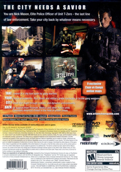 URBAN CHAOS Overseas version