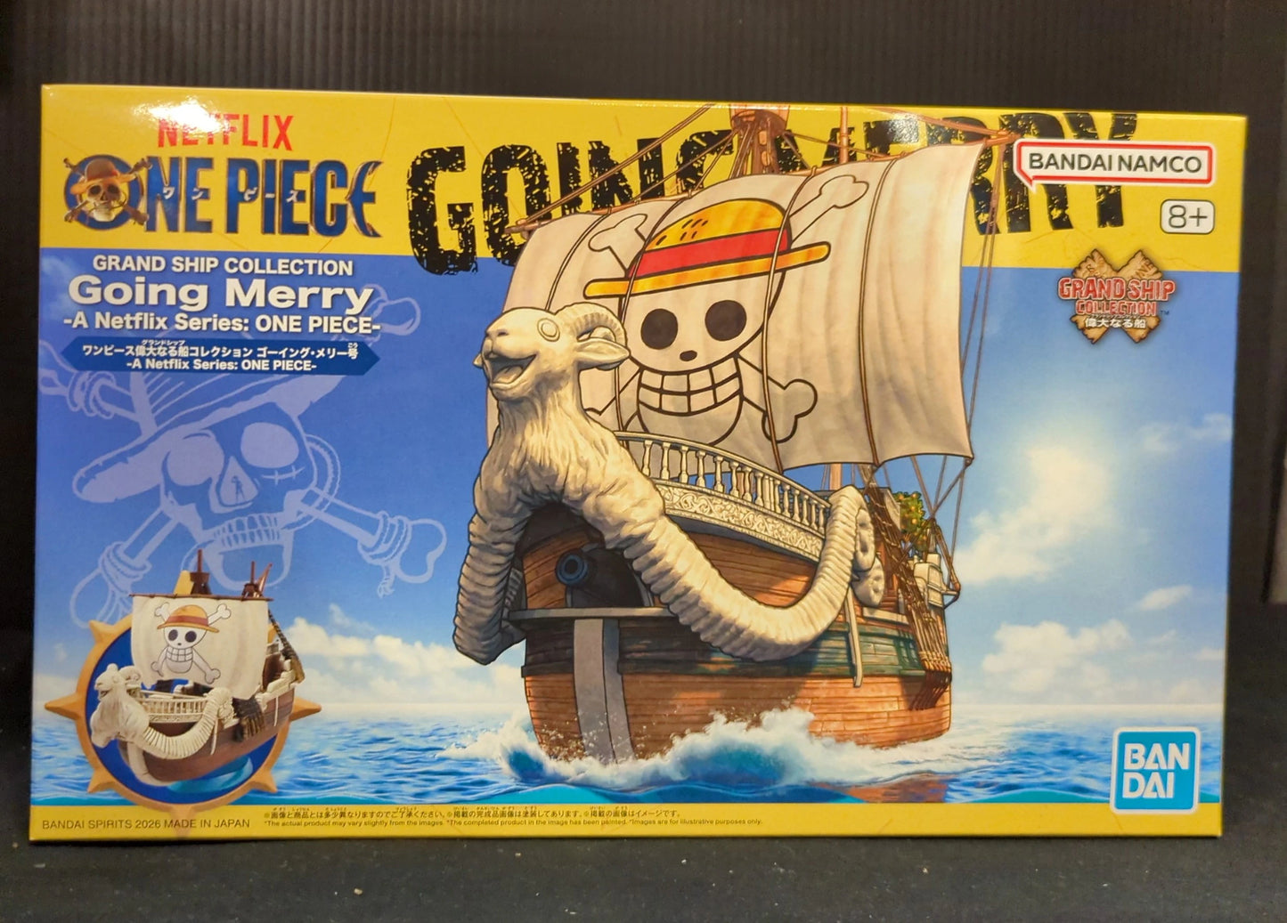 Bandai One Piece Grand Ship Collection Going Merry -A Netflix Series: ONE PIECE-