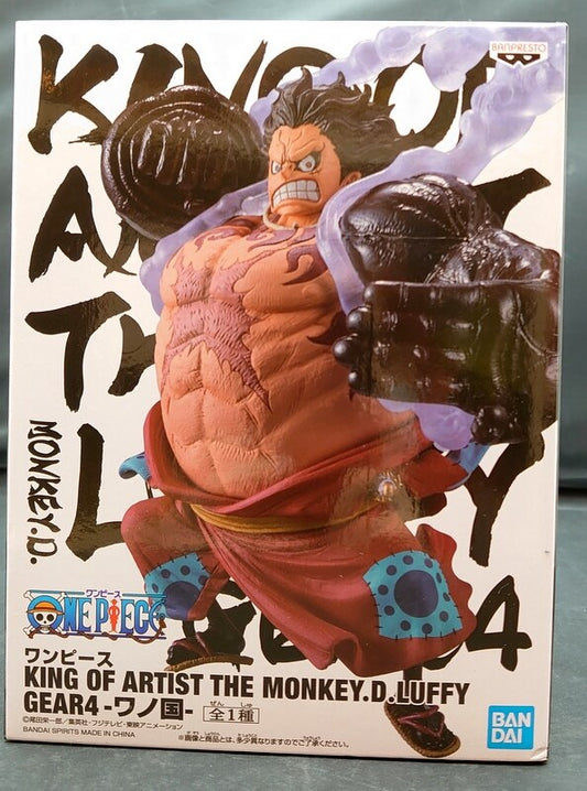 BANDAI SPIRITS KING OF ARTIST THE MONKEY.D.LUFFY GEAR4 Wano countries Monkey D Luffy gear 4 bouncy man bound man