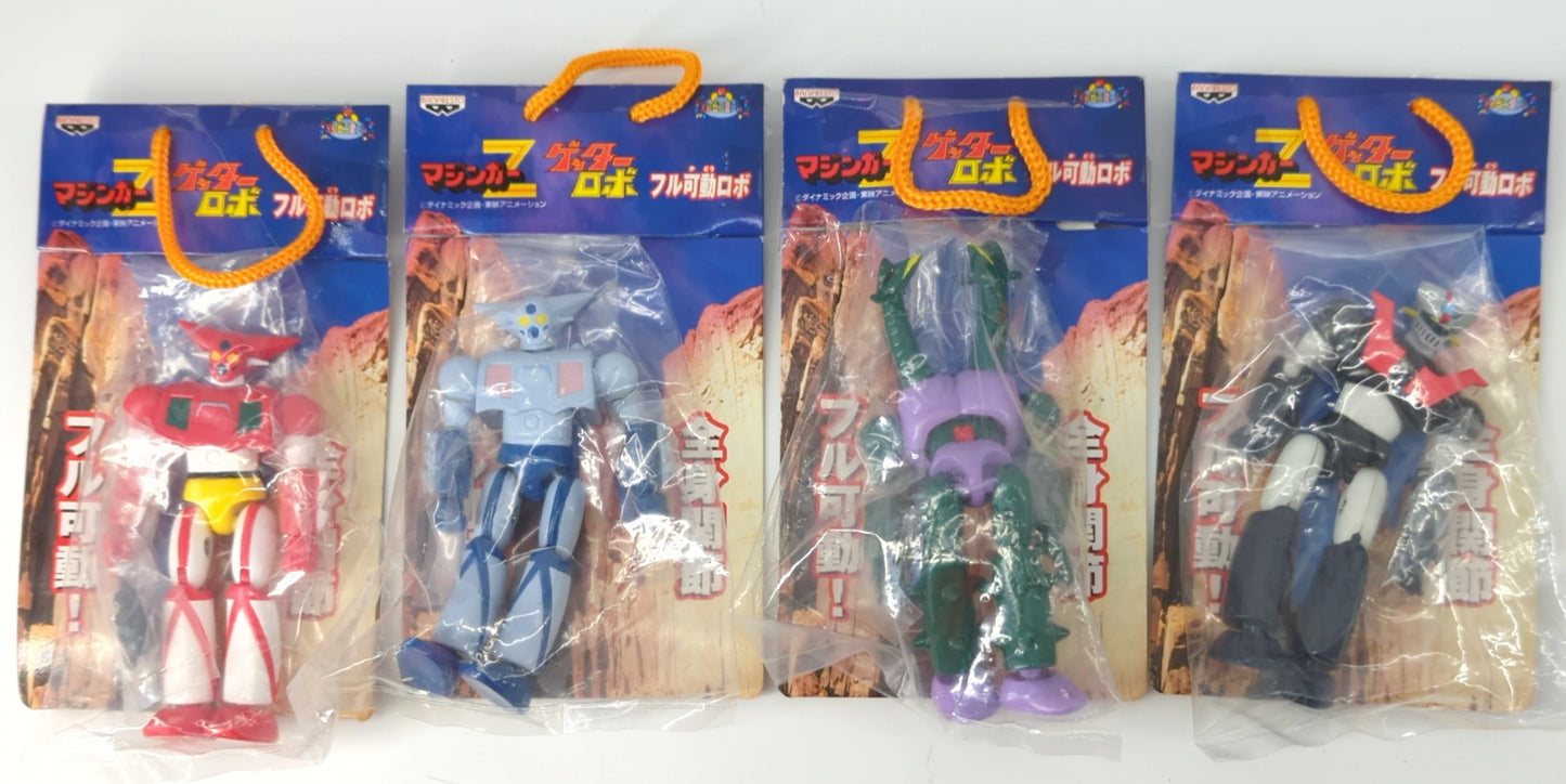 Banpresto Robot completamente mobile Set completo di 4 tipi