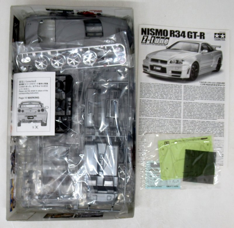 Tamiya 1/24 Sports Car series Nismo R34 GT-R Z Tune 282