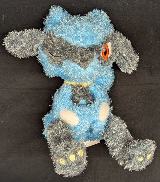 Bandai Spirits Mofugut Relaxing Time Plush Toy Slowpoke and Riolu Pokemon Riolu