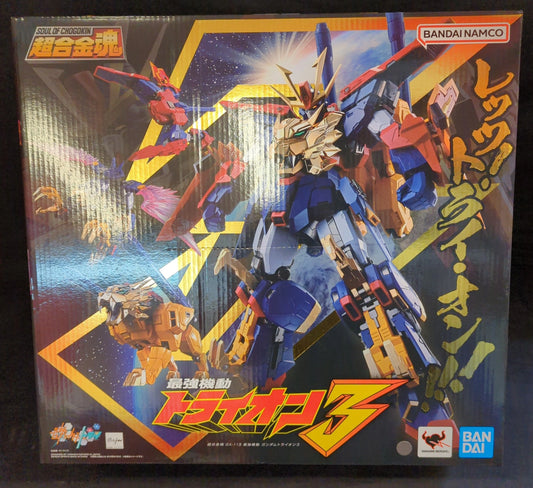 BANDAI SPIRITS Soul of Chogokin Gundam Build Fighters Try Strongest Mobility Gundam Tryon 3 GX113