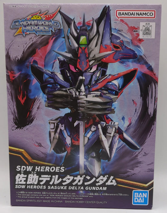 BANDAI SPIRITS SDW HEROS SD Gundam World Heroes Sasuke Delta Gundam Bandai Namco version 06