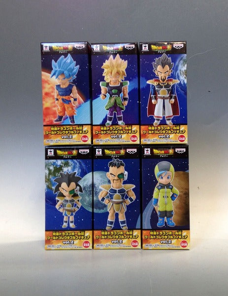 Dragon Ball Super Movie World Collectible Figure vol.2 6 types set