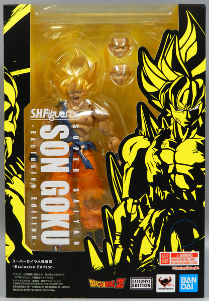 BANDAI SPIRITS SHFiguarts Super-Saiyan Son Goku/ Exclusive Edition