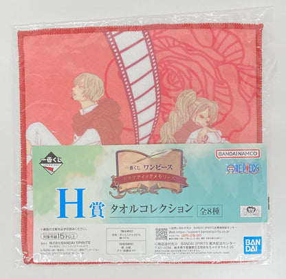 Bandai Spirits Ichiban Kuji One Piece Dramatic Memories Prize H-Prize: Sanji & Pudding Towel Collection