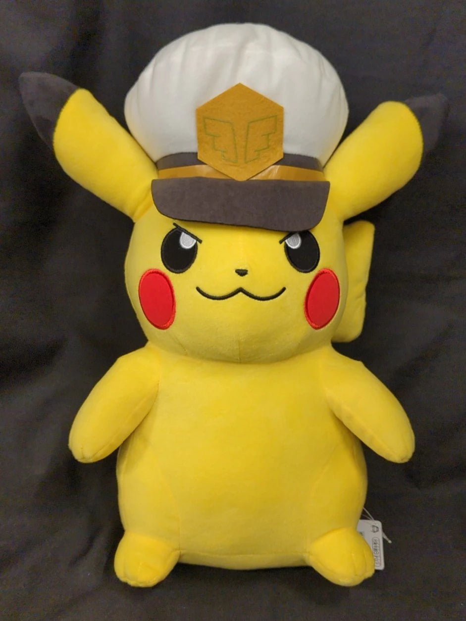 Bandai Spirits Super Mofugut Plush Stuffed Toy Pokemon Captain Pikachu