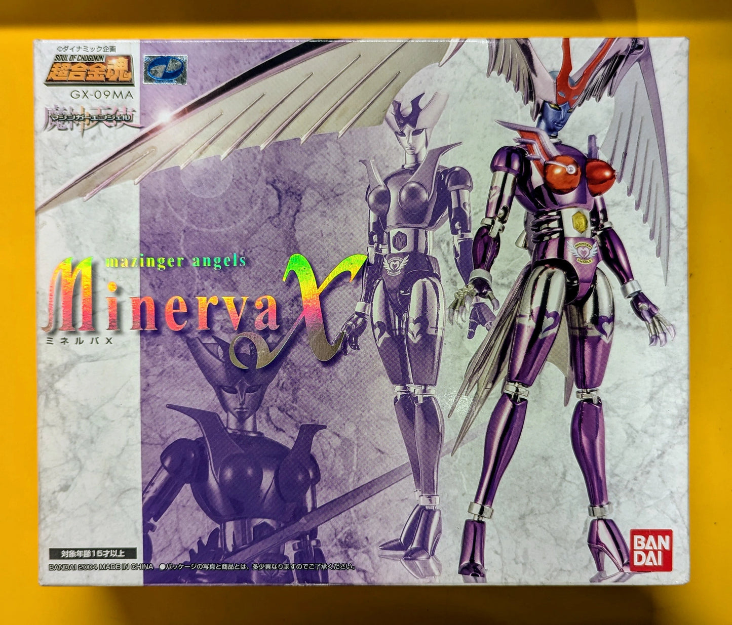 Bandai Soul of Chogokin Minerva X Mazinger Angel GX-09MA