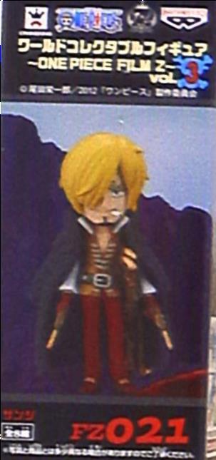 Banpresto Film Zvol3 World Collectable One Piece Sanji FZ021