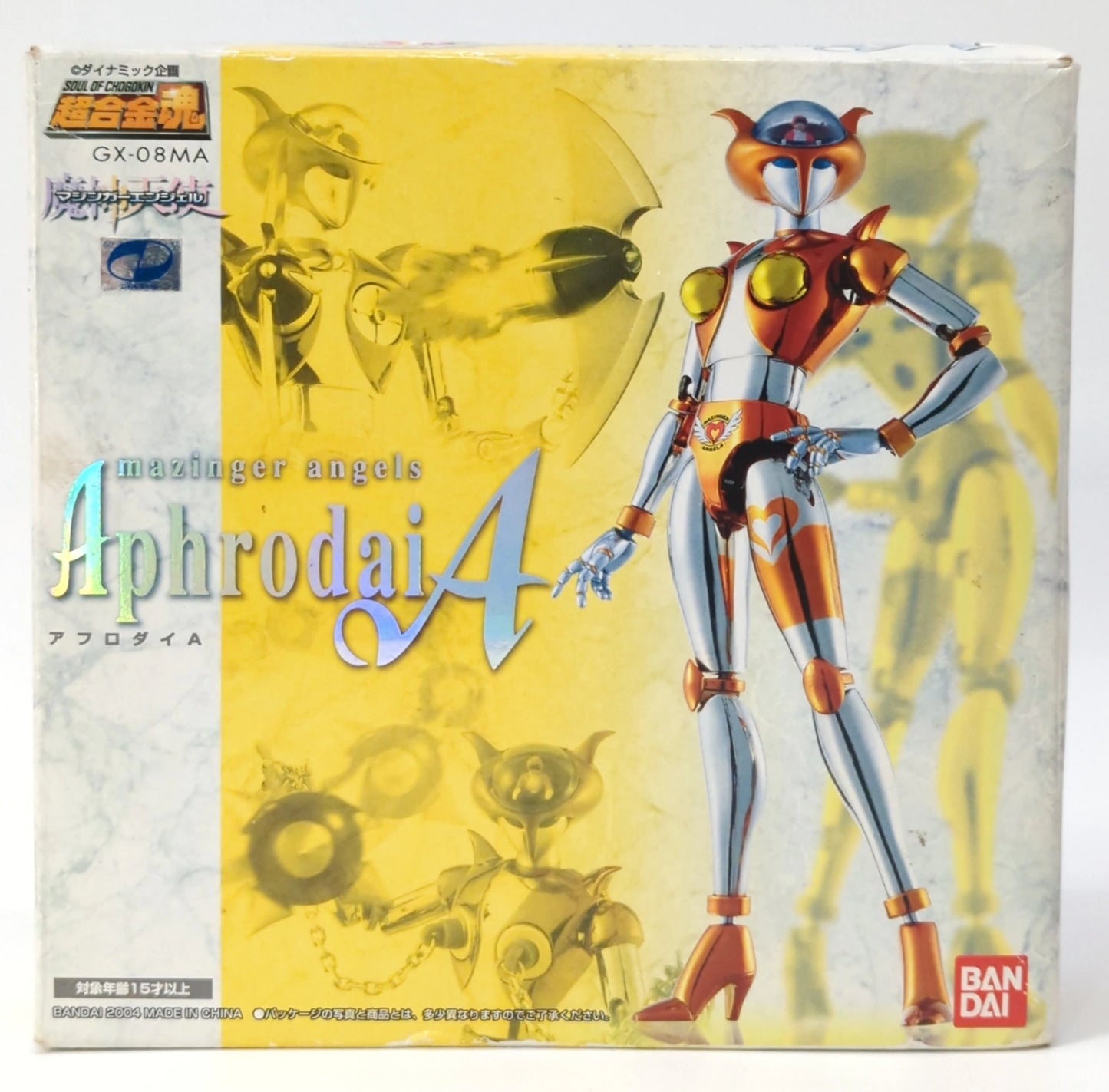 Bandai Soul of Chogokin Aphrodite A Mazinger Angel GX-08MA