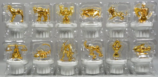 BANDAI AMCO/BANDAI SPIRITS Saint Seiya Myth Cloth APPENDIX Masami Kurumada All 12 Types set/Gold Cloth Object Resale Edition