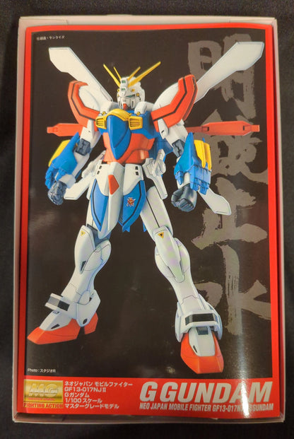 Bandai MG God Gundam/SP with clear exterior parts 1/100